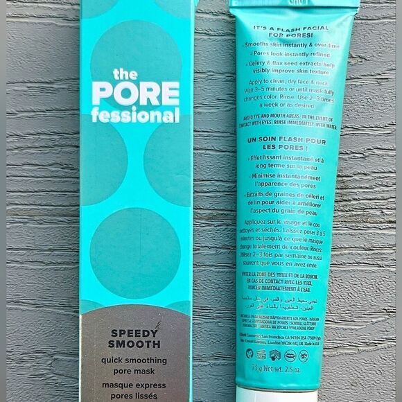 The PORE fessional speedy smooth pore face mask by BENEFIT new in box msrp $38 - Picture 9 of 13